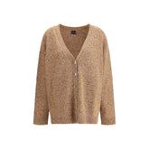 PINKO Beige Wool Cardigan
